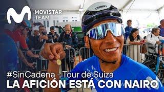 #SinCadena Nairo Quintana siempre será el más querido - Movistar Team  Etapa 2 Vuelta a Suiza 2024