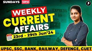 Weekly Current Affairs 2024  Jun 2024 Week 4  Parcham Classes Current Affairs #parcham