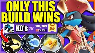 Only Play this LUCARIO BUILD if you want to WIN in RANKED  Pokemon Unite