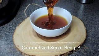 Caramelized Sugar Recipe Perfect for Puddings Flans & More  Ep #161