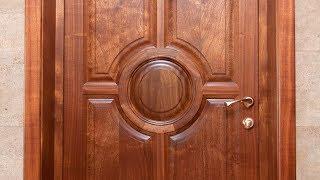 Изготовление межкомнатных дверей из массива красного дерева  Woodworking  Making doors of Sapele