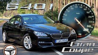 2014 BMW 640i Gran Coupé 320 KM  V-MAX 0-100 100-200 200-250 kmh. Prezentacja AUTOBAHN  4K