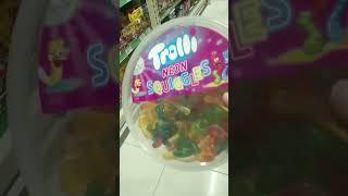 Awesome Trolli  Neon Squiggles #shortsvideo #awesome #gummy #sweet