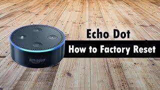 Echo Dot - How to Reset Back to Factory Settings Hard Reset