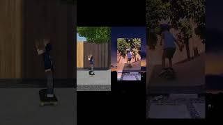 Original vs Animation - Odo Main Skateboard Ft Odo Kentang #shorts