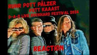 D A D Live RockHard Festival 2024 Reaction