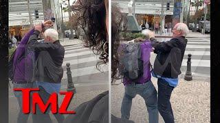 Whose Line Is It Anyway Colin Mochrie Hits Fan Over Head With VHS Tape  TMZ