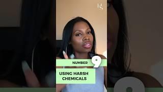 Stop using harsh chemicals to your hair #hair #haircare