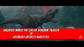 Jurassic World Fallen Kingdom Trailer  In Avengers Infinity war Style  Fill HD