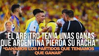 LOPEZ910 SIN MESSI NOS RESPETAN MENOS.EL ARBITRO CHILENO TENIA UNAS GANAS DE QUE ARGENTINA PIERDA