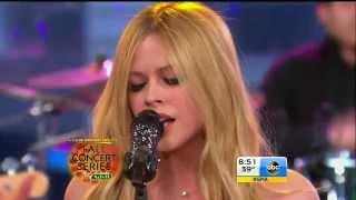 Avril Lavigne - Let Me Go @ Good Morning America 511