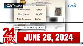 24 Oras Express June 26 2024 HD