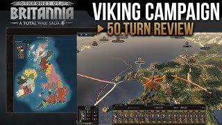 Total War Saga Thrones of Britannia - Viking Campaign 50 Turns Review