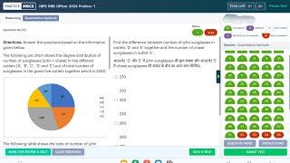 Practicemock️ RRB PO Prelims Live Mock Test -1  98%ile Share Ur Score#ibps #rrbpo #practicemock