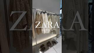 ZARA  summer collection 2024JULY