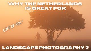How to make Great Foggy Landscape Photography Images? Visit the Netherlands OM-1 MKii