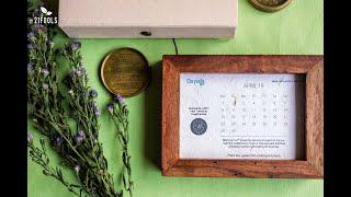 Seed Paper Calendars by 21Fools