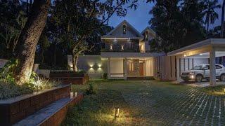 Elegant Double Storey Home With Beautiful Interior at Kunnamkulam Thrissur Kerala