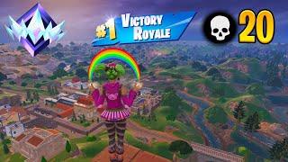 High Elimination Solo Ranked Win Gameplay Fortnite Chapter 5 Season 2
