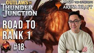 A Series Of Un-Fortune-Ate Events  Mythic 18  Road To Rank 1  OTJ Draft  MTG Arena