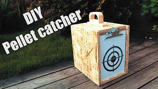 Pellet catcher you can make yourself - improve your shooting accuracy.