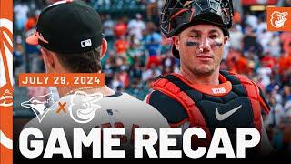 Blue Jays vs. Orioles Game Recap 72924  MLB Highlights  Baltimore Orioles