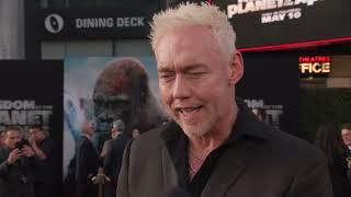 Kingdom of the Planet of the Apes Kevin Durand red carpet interview  ScreenSlam