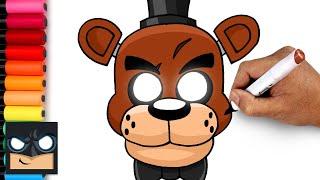 How To Draw Freddy Fazbear for Beginners