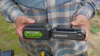 Тест новых аккумуляторов и мощных аккумуляторных шуруповёртов Greenworks 24 В