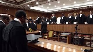 Reference to condole the sad demise of  Justice K.V. Sankaranarayanan former Judge.