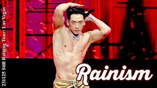 8K FanCam 비Rain 정지훈 - Rainism｜231125 Still Raining Tour Las Vegas