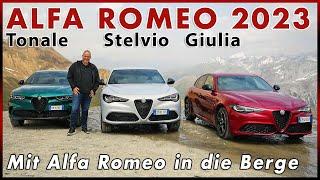 Alfa Romeo 2023 - Was ist neu bei Stelvio Giulia & Tonale  Test Probefahrt Facelift Review Deutsch