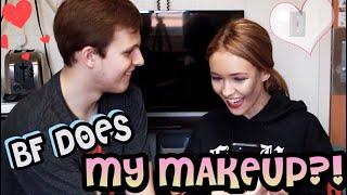 BOYFRIEND DOES MY MAKEUP?  Courtney Walker