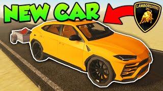 Spending $8254895 On The NEW Lamborghini.. Roblox A Dusty Trip