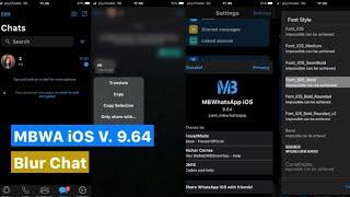 Update Cara Mengubah WhatsApp Android Menjadi iPhone  MB WhatsApp iOS V. 9.64