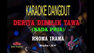 Karaoke Derita Dibalik Tawa Nada Pria - Rhoma Irama Karaoke Dangdut Tanpa Vocal