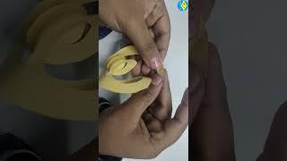 How to make flower with foam sheet easy  Foam se phool kaise banaye  How to make foam flowers