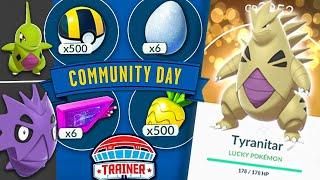 *LARVITAR* Top Tips - Community Day 2023  Pokémon GO