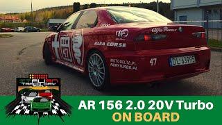 Alfa Romeo 156 2.0 20V Turbo 450-500HP  On board during Italian Track Day21