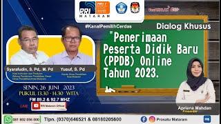 Penerimaan Peserta Didik Baru PPDB Online Tahun 2023