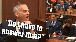 Camille and Johnny Cant Stop Laughing at Amber Heard’s Hysterical Expert Witness