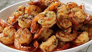 Quick & Easy Garlic Butter Shrimp  How To Make Garlic Butter Shrimp Skillet