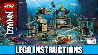 LEGO Instructions  Ninjago  71755  Temple of the Endless Sea Book 2