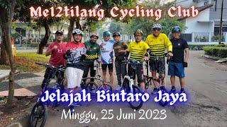 Sunday Morning Ride at Bintaro Jaya South Tangerang with Me12tilang Cycling Club MCC