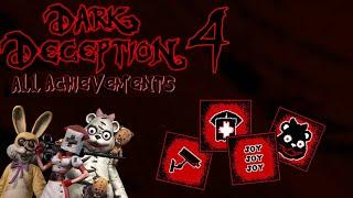 Dark Deception Chapter 4 All achievements