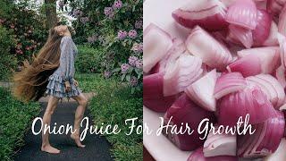 ONION JUICE FOR EXTREME HAIR GROWTH Stop Hair loss & Grow Long Hair