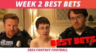 2024 NFL Week 2 Best Bets Teaser Underdog Parlay  Week 2 Survivor Picks  Week 2 NFL Free Picks