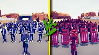 FALLOUT TEAM vs REBELS TEAM - Totally Accurate Battle Simulator TABS