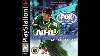 NHL Championship 2000 PlayStation - Detroit Red Wings vs. Philadelphia Flyers
