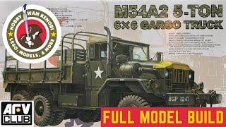 FULL BUILD VIDEO - AFV Club M54A2 Cargo Truck 135